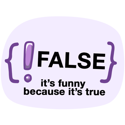 false programmer meme sticker