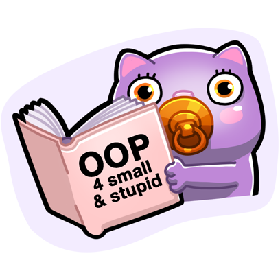 OOP object-oriented meme sticker